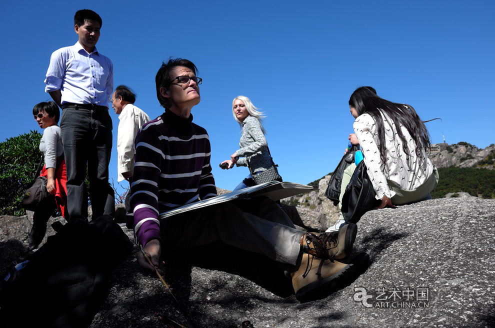 第二屆中外藝術家黃山對話--文化中國夢,第二屆中外藝術家黃山對話,文化中國夢,第二屆,中外藝術家黃山對話,中外藝術家黃山寫生,藝術中國寫生,藝術中國活動 