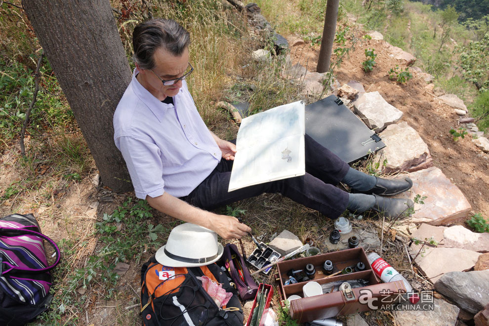 中外藝術家,太行對話,河南林州,中國,國家畫院,中國,互聯網,新聞中心,國務院新聞辦公室,國家,旅游局