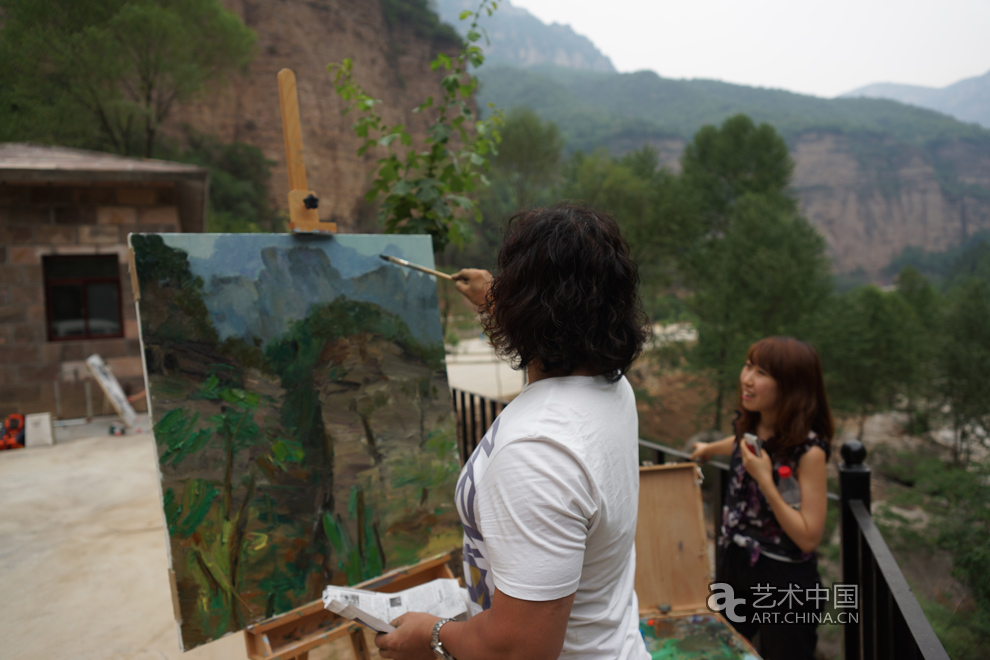 中外藝術家,太行對話,河南林州,中國,國家畫院,中國,互聯網,新聞中心,國務院新聞辦公室,國家,旅游局