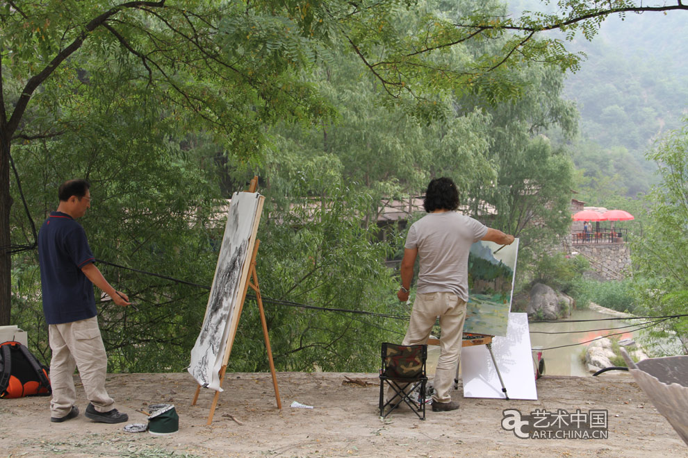 中外藝術家,太行對話,河南林州,中國,國家畫院,中國,互聯網,新聞中心,國務院新聞辦公室,國家,旅游局