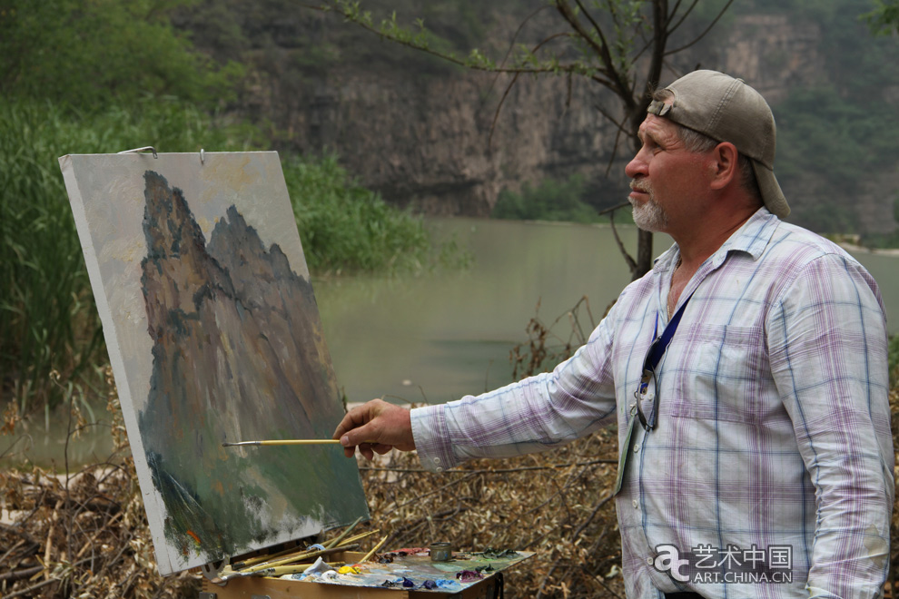 中外藝術家,太行對話,河南林州,中國,國家畫院,中國,互聯網,新聞中心,國務院新聞辦公室,國家,旅游局
