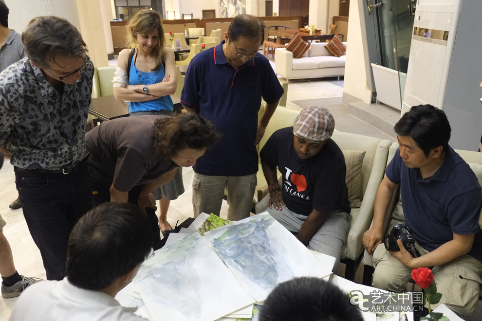 中外藝術家,太行對話,河南林州,中國,國家畫院,中國,互聯網,新聞中心,國務院新聞辦公室,國家,旅游局